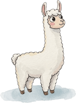 Kati das Lama, Hauptfigur des Erstlesebuchs